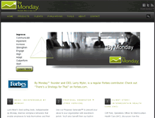 Tablet Screenshot of bymonday.com